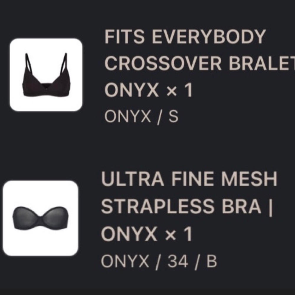Skims bra bundle